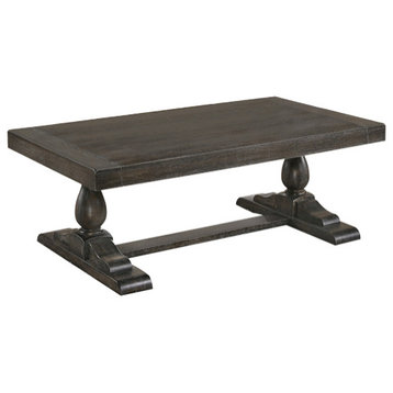 Amy Collection Coffee Table, Dove Gray