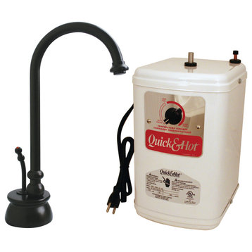 Calorah Traditional 10" Hot Water Dispenser And Tank In Oil Rubbed Bronze