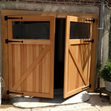 Spanish Cedar Garage Door