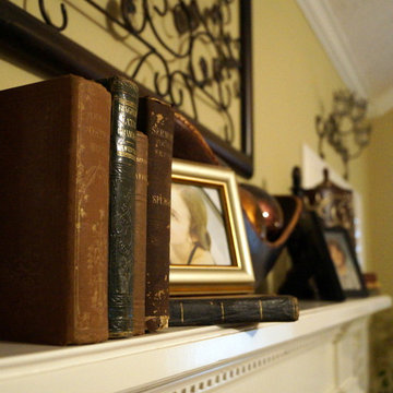 Fireplace Mantle Detail