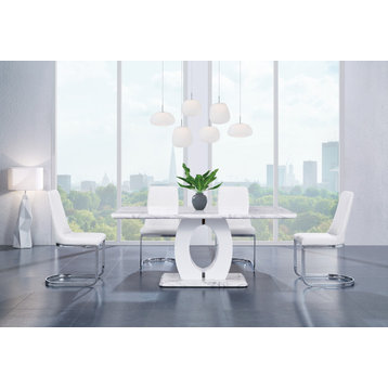 D894 Dining Table - White