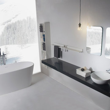 Glam Solid Surface Free Standing Bathtubs from Europe