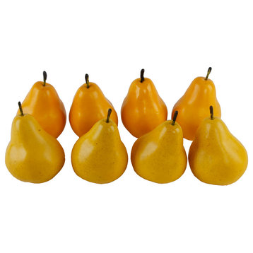8-Piece Packed Asstorted Pear, Yellow