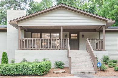 Inspiration for a timeless exterior home remodel in Birmingham