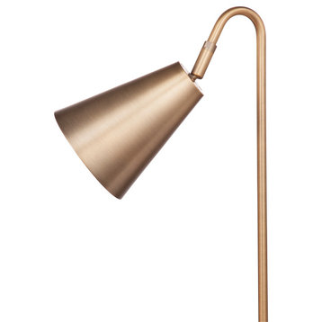Antique Brass Resin Brillion Task Lamp