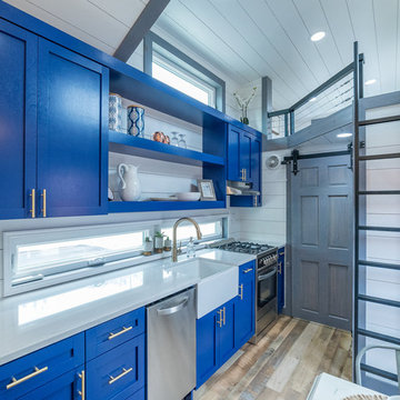 Transitional Tiny Home Kitchen