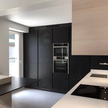 Réunion de deux appartements à Courbevoie