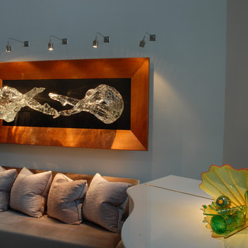 Monorail Wall Rebel Head on Canopy by Edge Lighting
