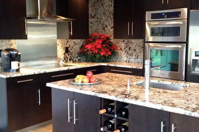 Inspiration for a modern kitchen remodel in Philadelphia