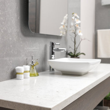 Cimstone Compressed Quartz / 870 Tundra & 936 Olympos