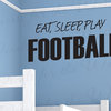 Wall Art Decal Sticker Quote Vinyl Eat Sleep Play Football Boy's Sports Room S07