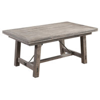Emerald Home Dakota Refectory Dining Table, Brown