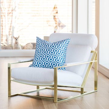 Abstract Ikat Bed
