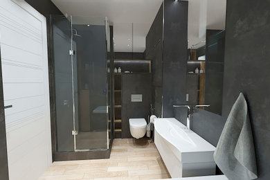 Example of a bathroom design in Other