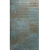 Blue Gray bronze vintage Rug carpet Moroccan boho Wallpaper, 8.5'' X 11'' Sample