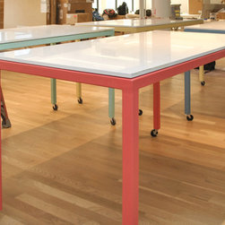 Custom Work Table Design - Tabletop