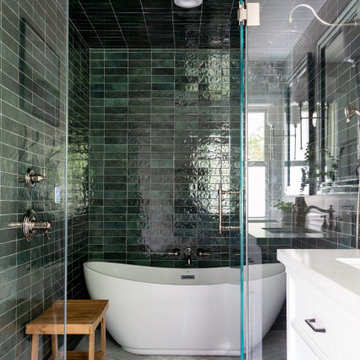 A Couple Fix Up Their Dream Family Home in a Chicago Suburb