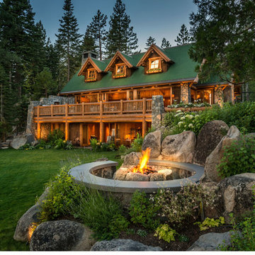 Hybrid Log Home