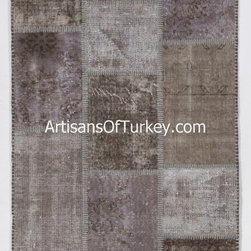 Patchwork style Up-cycled Handmade Rugs - Products
