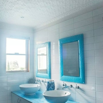 Pressed Tin Panels - Bathroom