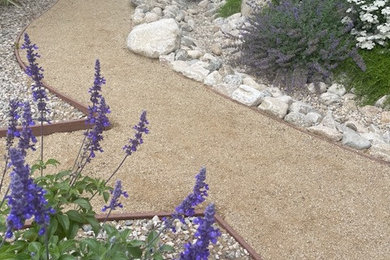 NoHo Front Yard Transformation -- From Overrun to RiverBed Drought Tolerant