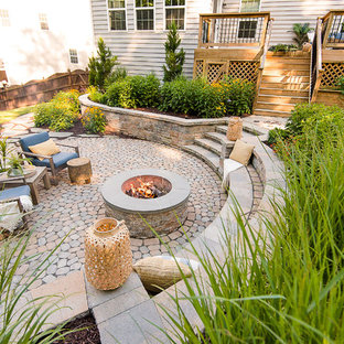 Ideas para patios | Diseños de patios con adoquines de hormigón