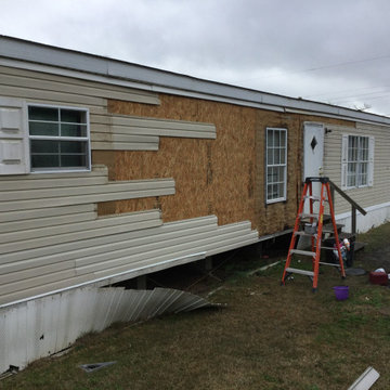Mobile Home Exterior Refurbishment