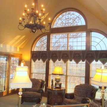 Wall treatments: wallpaper, paint, faux decorative paint finishes