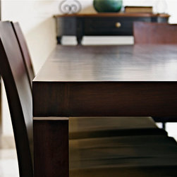 Metaphor | Rectangular Dining Table and Chairs with Distinctive Curved Back - Dining Tables