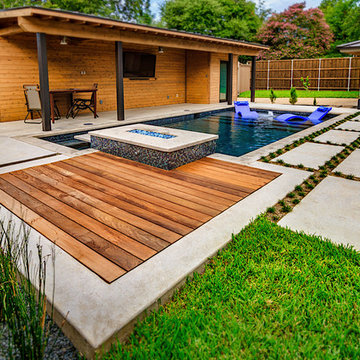 Geometric Pool Designs Dallas, Highland Park & Plano