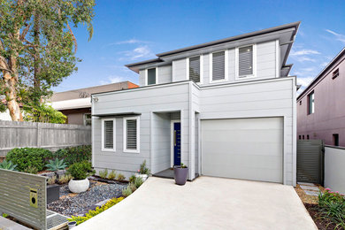 Design ideas for a transitional exterior in Sydney.