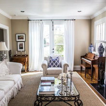 White wood ceiling