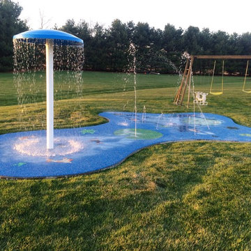 Residential Splash Pad for your backyard
