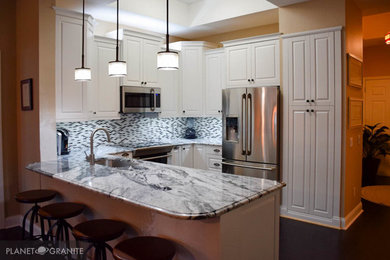 Inspiration for a contemporary kitchen remodel in Orlando