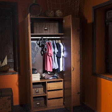 Pirate ship bedroom