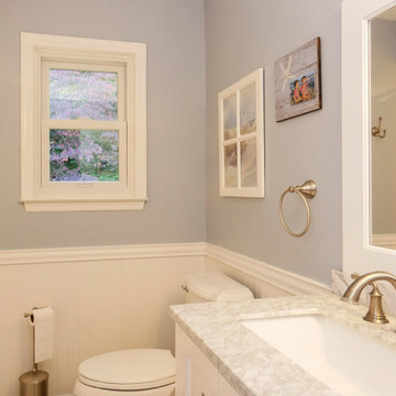 Delightful Bathroom with New Double Hung Window - Renewal by Andersen NJ / NYC