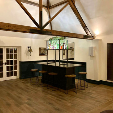 Indoor Pool to Large Entertaining Space and Party Room