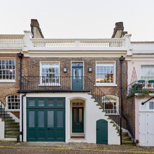 Front of houses