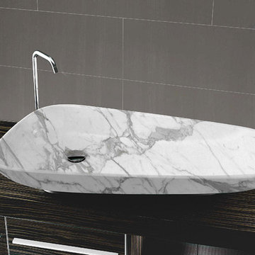 Exclusive Solid Marble Vessel Sinks- at YK Stone Center Only. $3,500.00