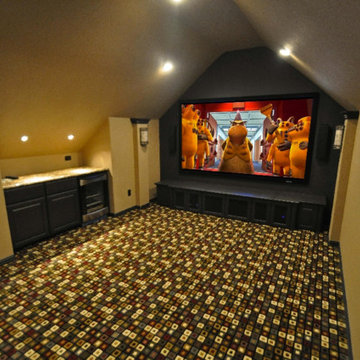 Custom Media Room - Mckinney, TX