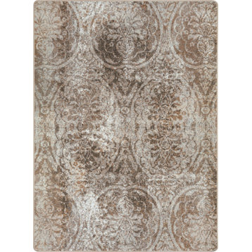 Thinly Veiled Antique Taupe Rug, 3'10" X 5'4"