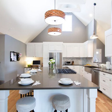 Bright & Vaulted Littleton Kitchen Remodel