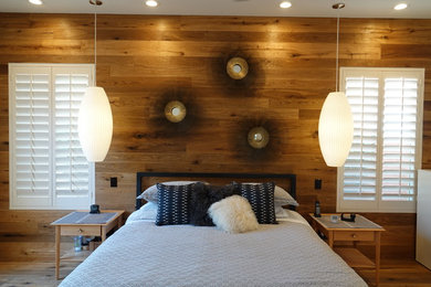 Bedroom - modern bedroom idea in Phoenix