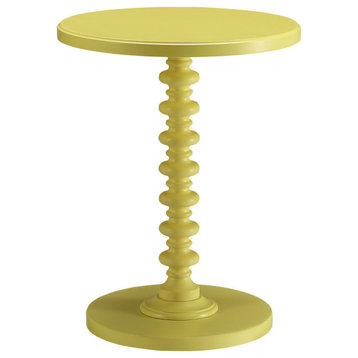 Acton Side Table, Yellow