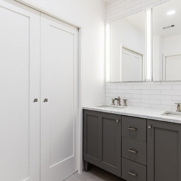 Kohler Poplin Vanity Cabinet with Margaux Faucets