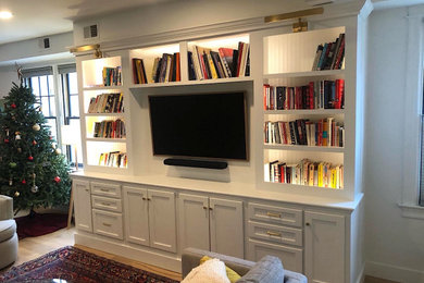 Example of a family room design in DC Metro