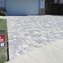 garage and driveway