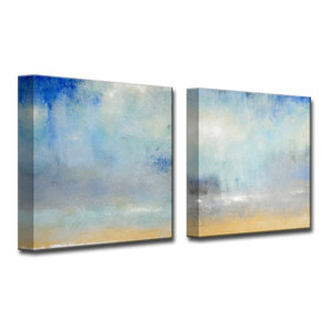 Ready2hangart Wind Tossed Autumn Leaves By Norman Wyatt Jr Canvas Art Contemporary Prints And Posters By Ready2hangart