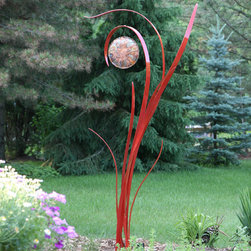 Unfurling Sculpture - Garden Statues And Yard Art