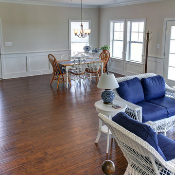 Aged Bourbon Antiqued Wide Plank Strand Eucalyptus Flooring